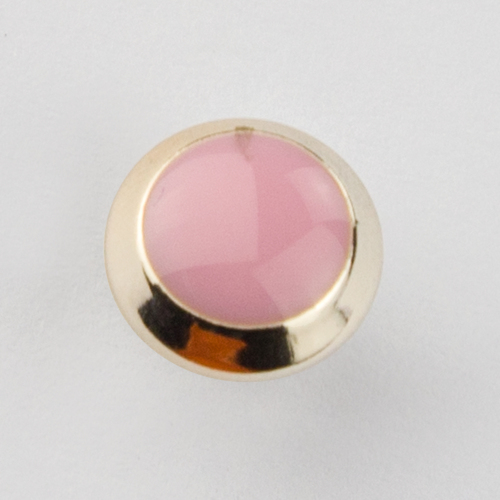 > Button with enamel