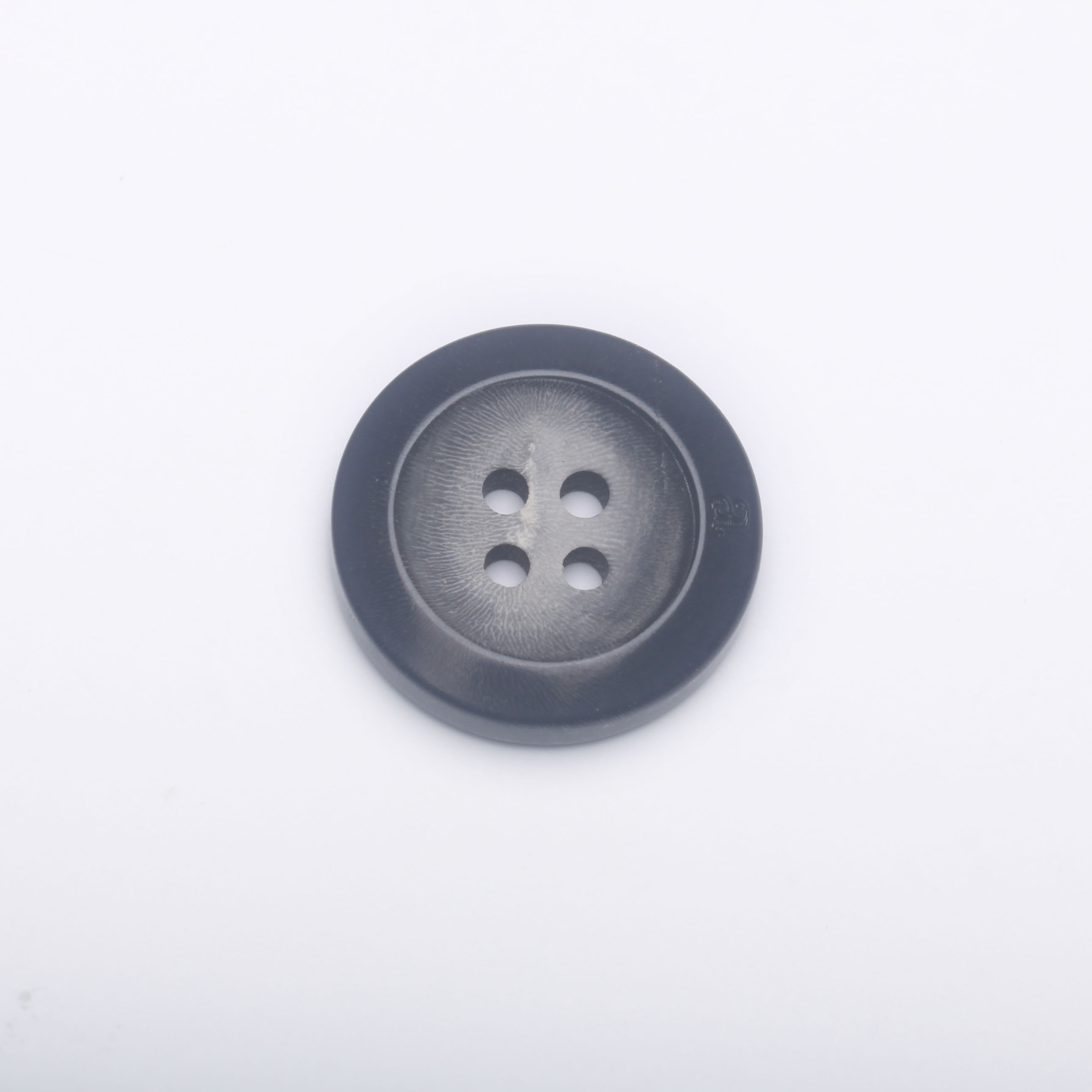 > horn button with white effect